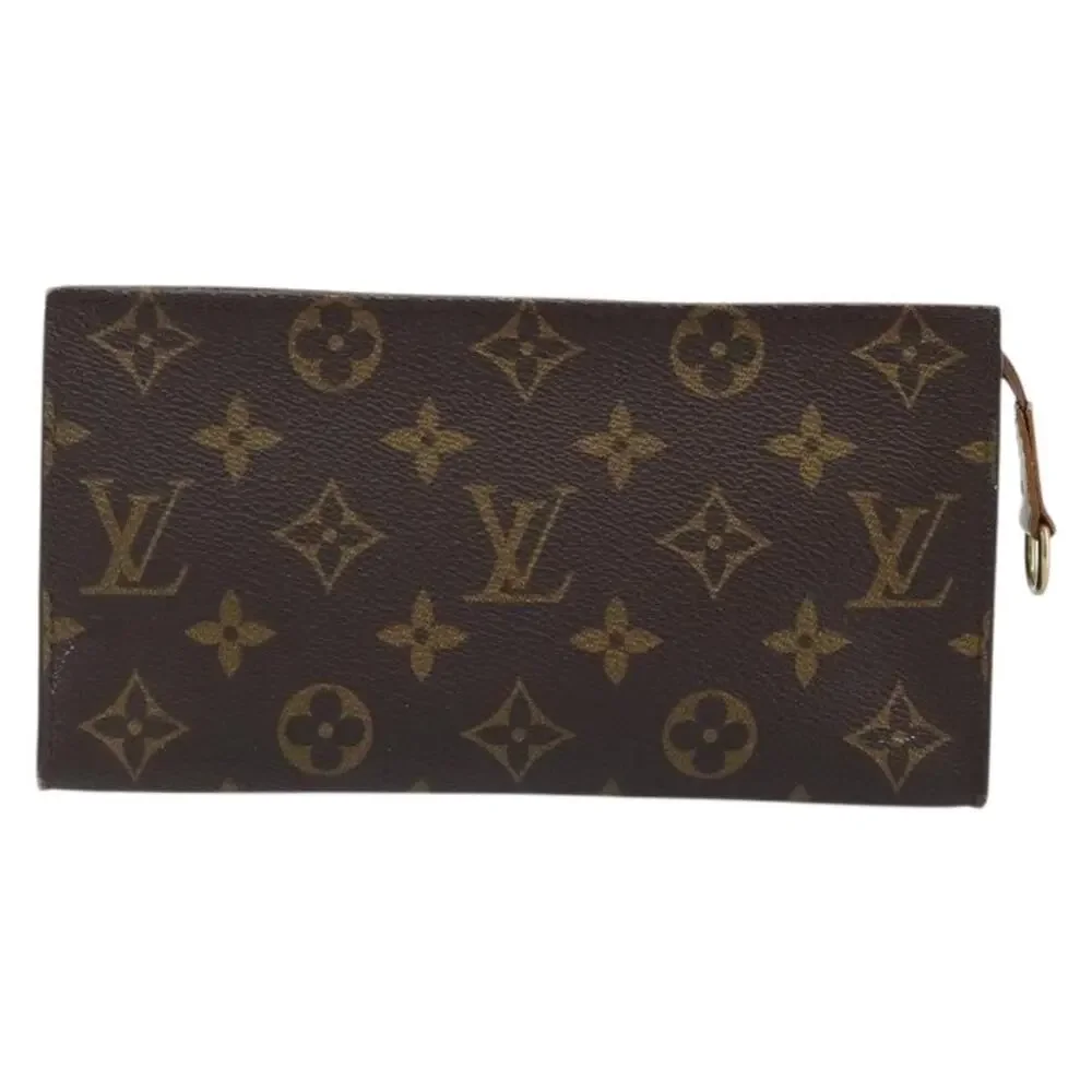Louis Vuitton Monogram Bucket GM Accessory Pouch Brown